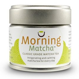 organic morning matcha tea